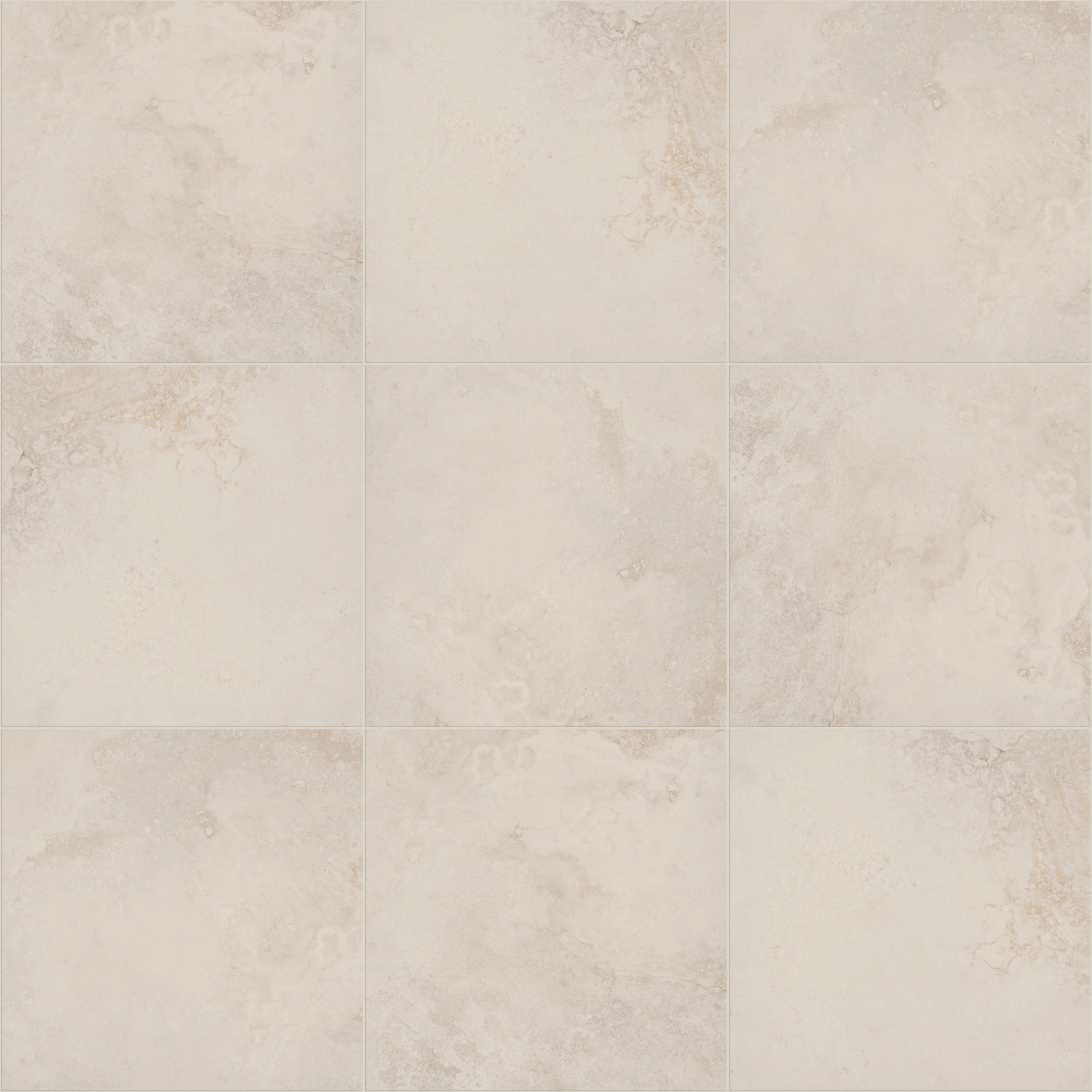 LAYERED EARTH24X24CC IVORY MAIN