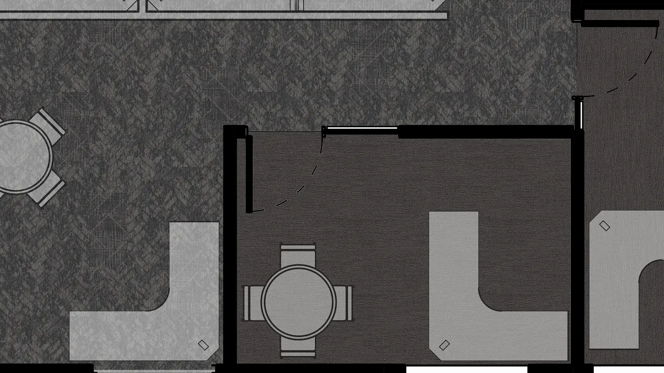 floorplan of an office in a workplace setting