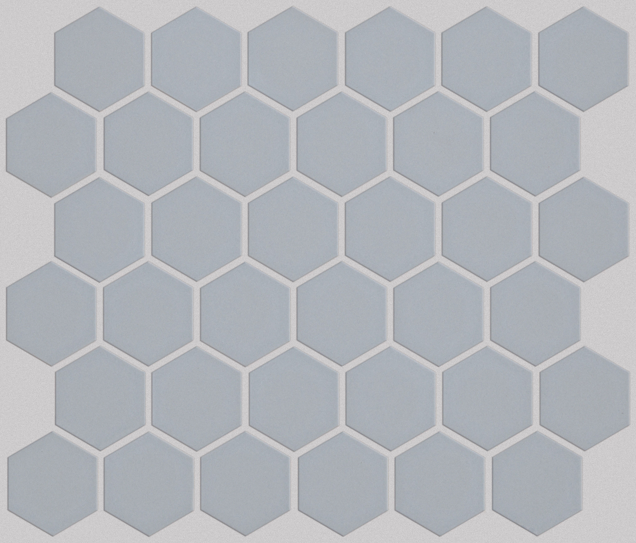 GRANDEUR 2" HEX MATTE MOSAIC GLACIER MAIN