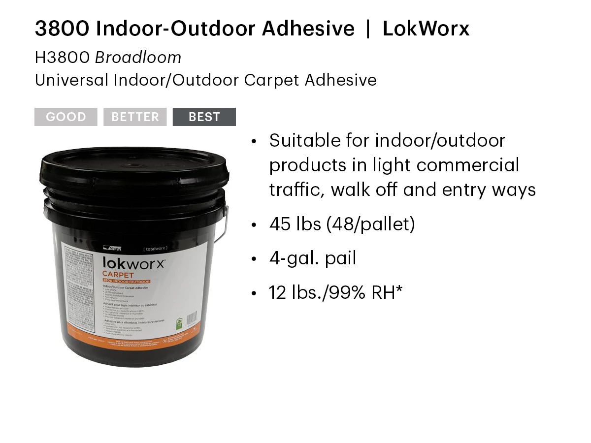 ROBERTS 1 Gal. Indoor/Outdoor Carpet and Artificial Turf Adhesive