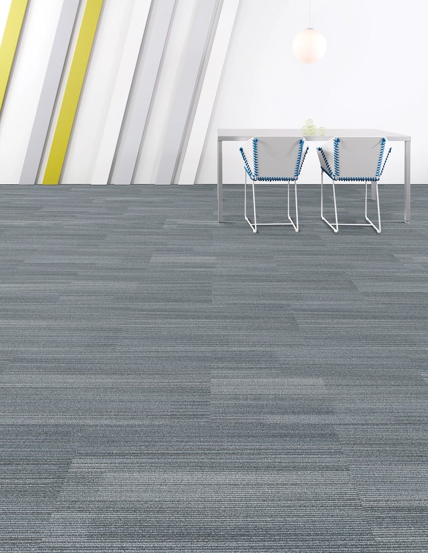 Achromatic Tile Charcoal - LVP flooring Achromatic Tile Charcoal Feature 1