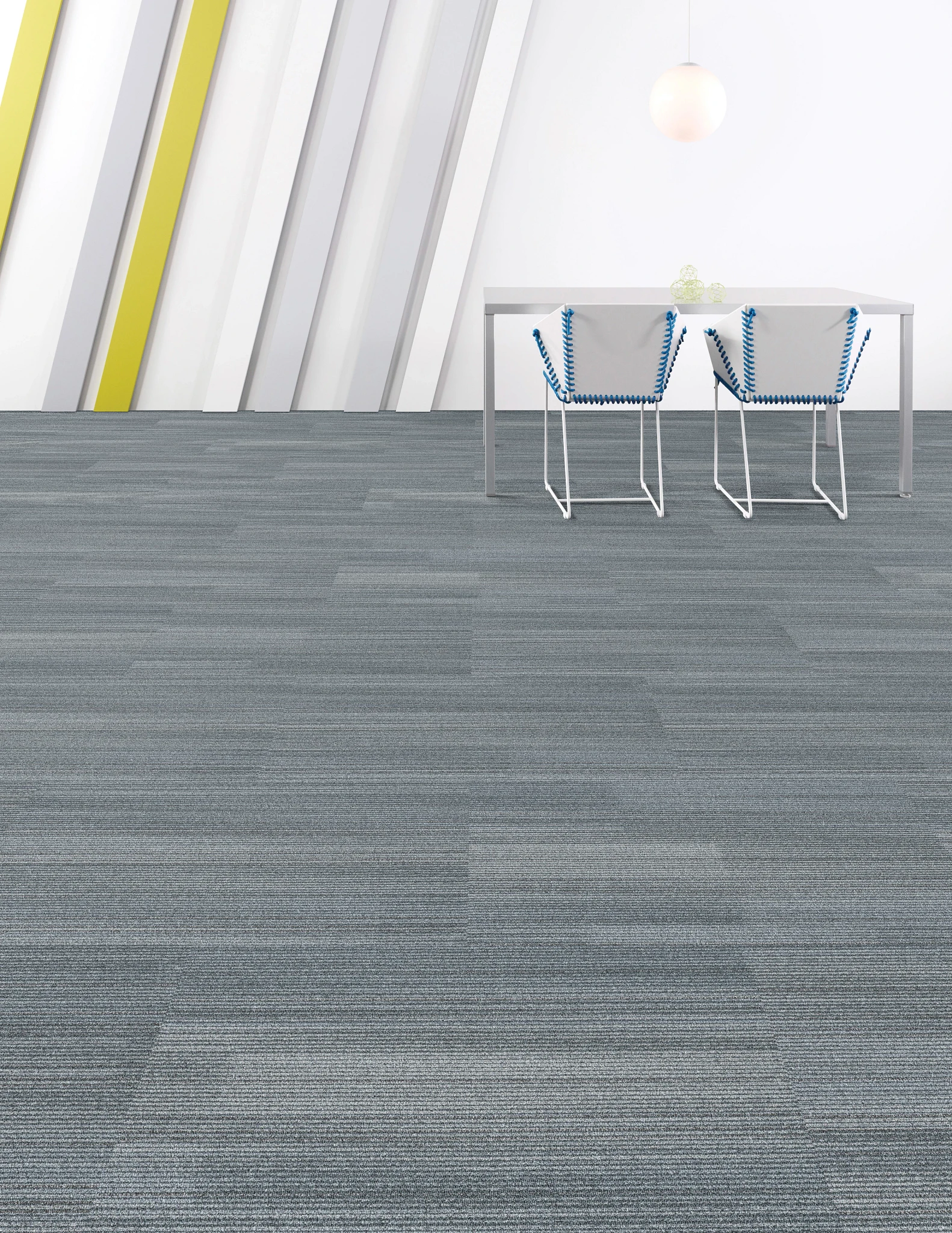 45 sq ft/ctn Shaw Rave Carpet Tile Adri 18" x 36" Premium 