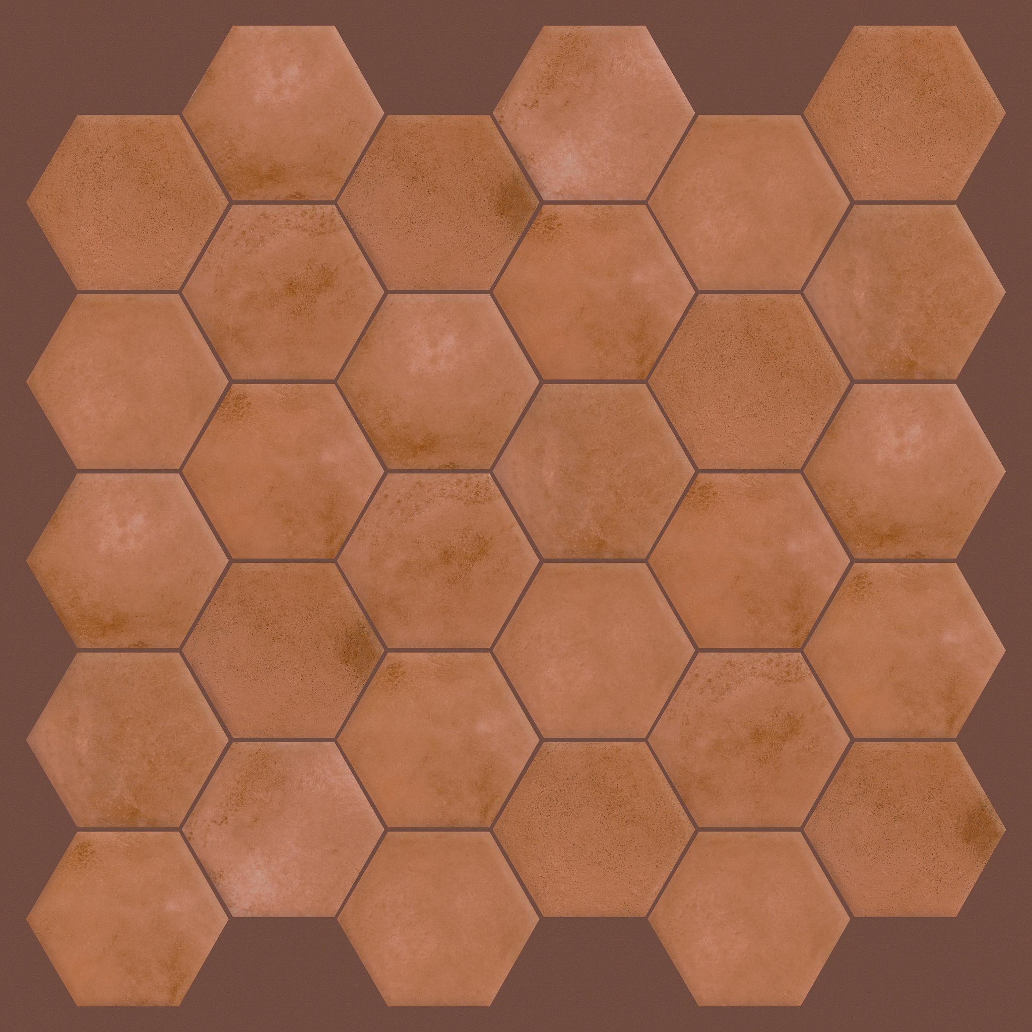 Kaleidoscope 6X7 Hex in Marigold