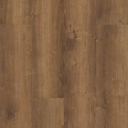 Warm Brown Wood Look Luxury Vinyl Plank Flooring Luxury vinyl plank flooring in warm brown wood look with natural grain texture