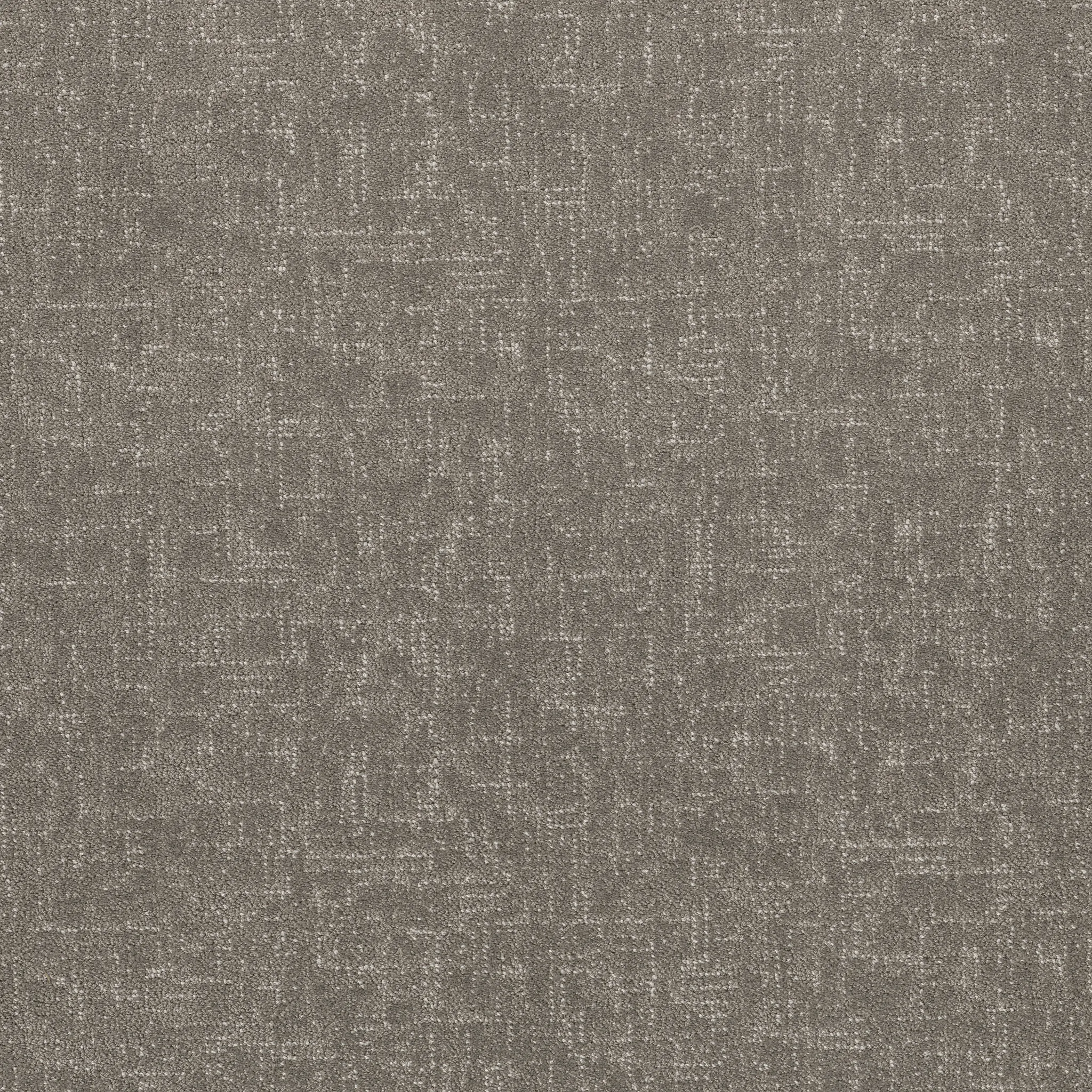 Textured gray patterned carpet swatch for everyday comfort and durability
