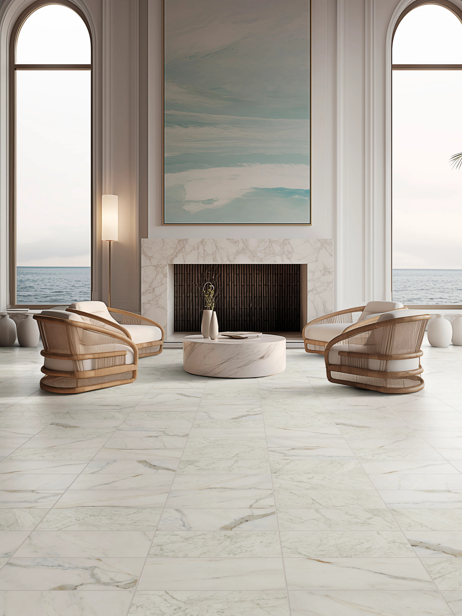 Exclusive 2 X 2 Honed Mosaic Luxury Feature 1