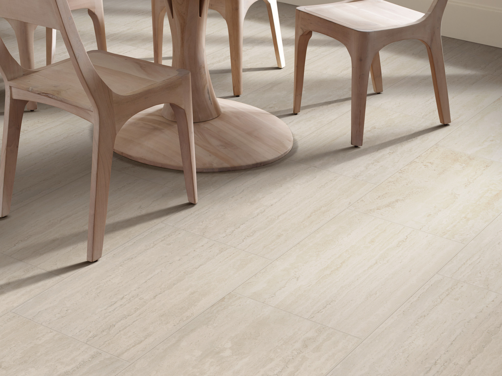 NATURAL STRATA 12X24 VC CREAM ROOM