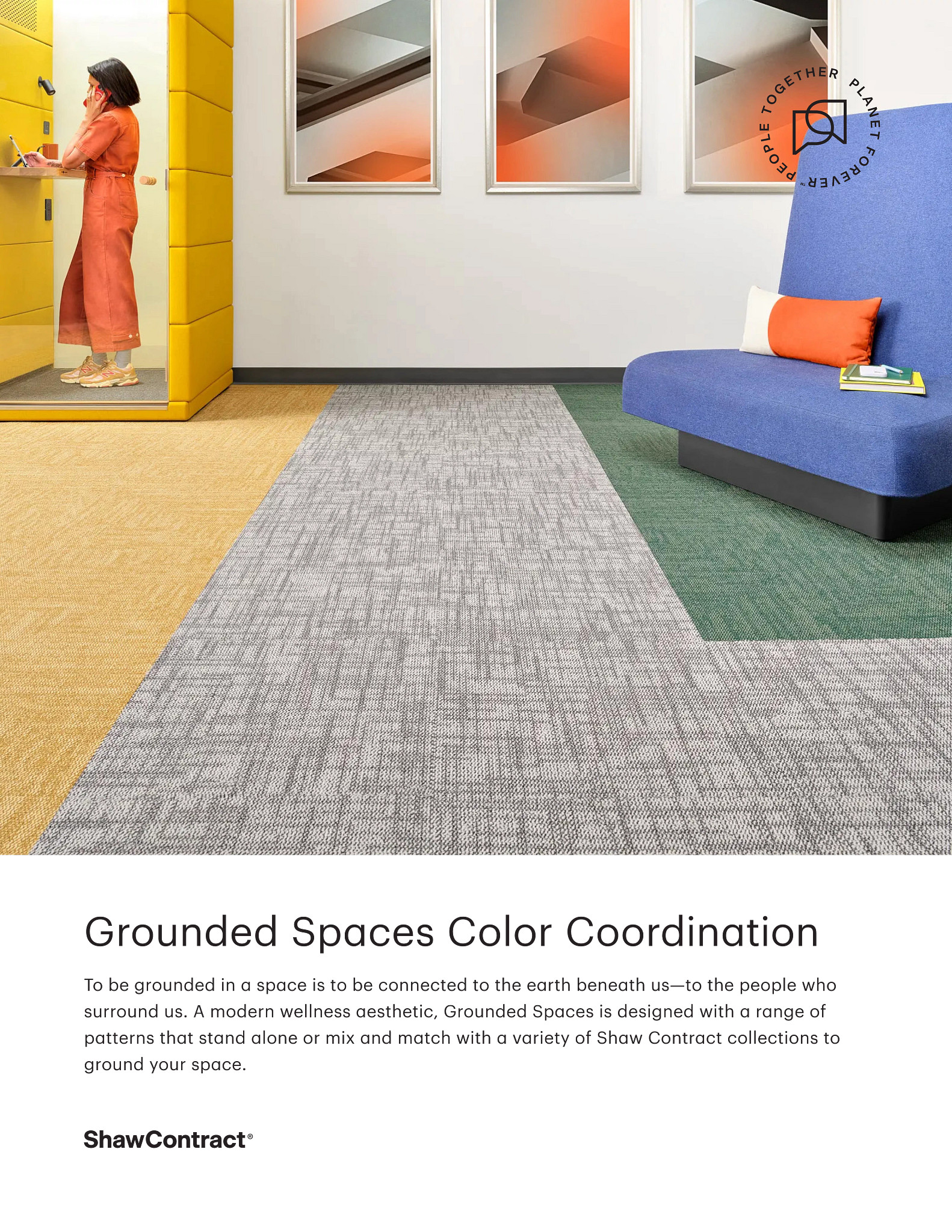 Meditate 24X24 Tile 5T671 Carpet Tile Commercial Flooring