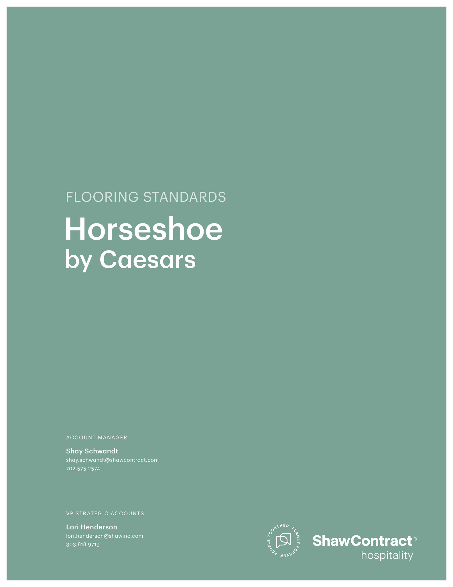 Horseshoe by Caesar Brochure