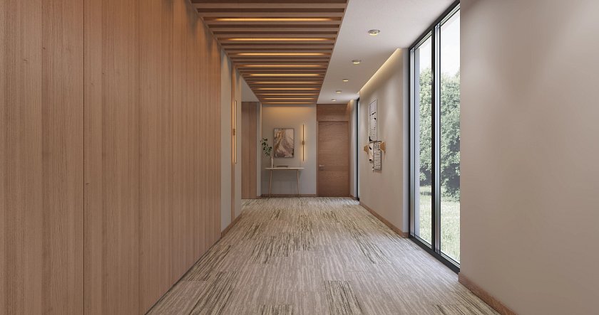 Beam TaskWorx® Tile Jute - LVP flooring Beam TaskWorx® Tile Jute Feature 2