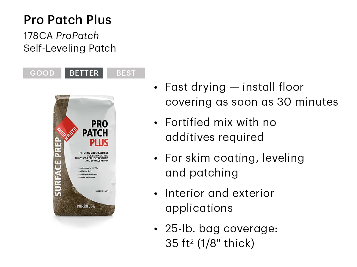 Floor Patch Pro 059 Floor Prep | ShawContract