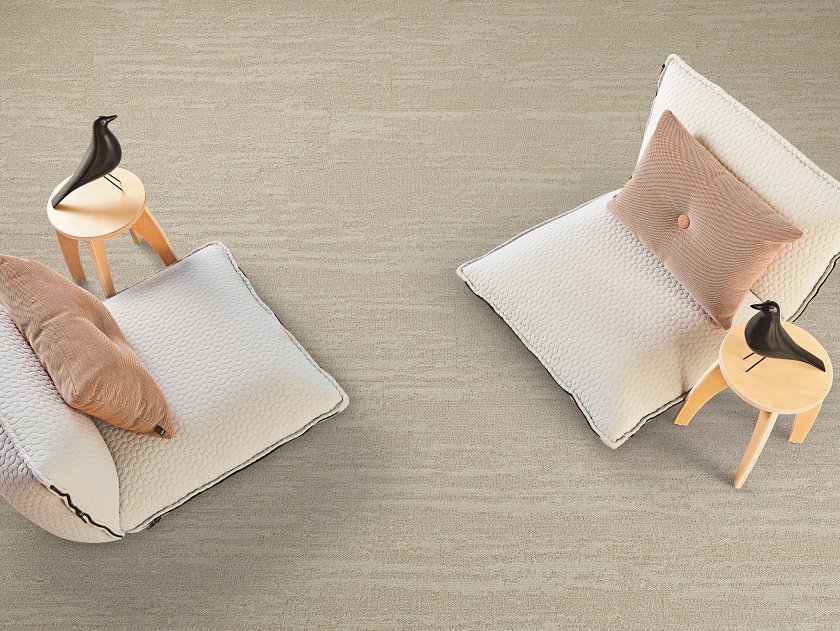 Roam ComfortWorx® Tile Grey Mist - LVP flooring Roam ComfortWorx® Tile Grey Mist Feature 1