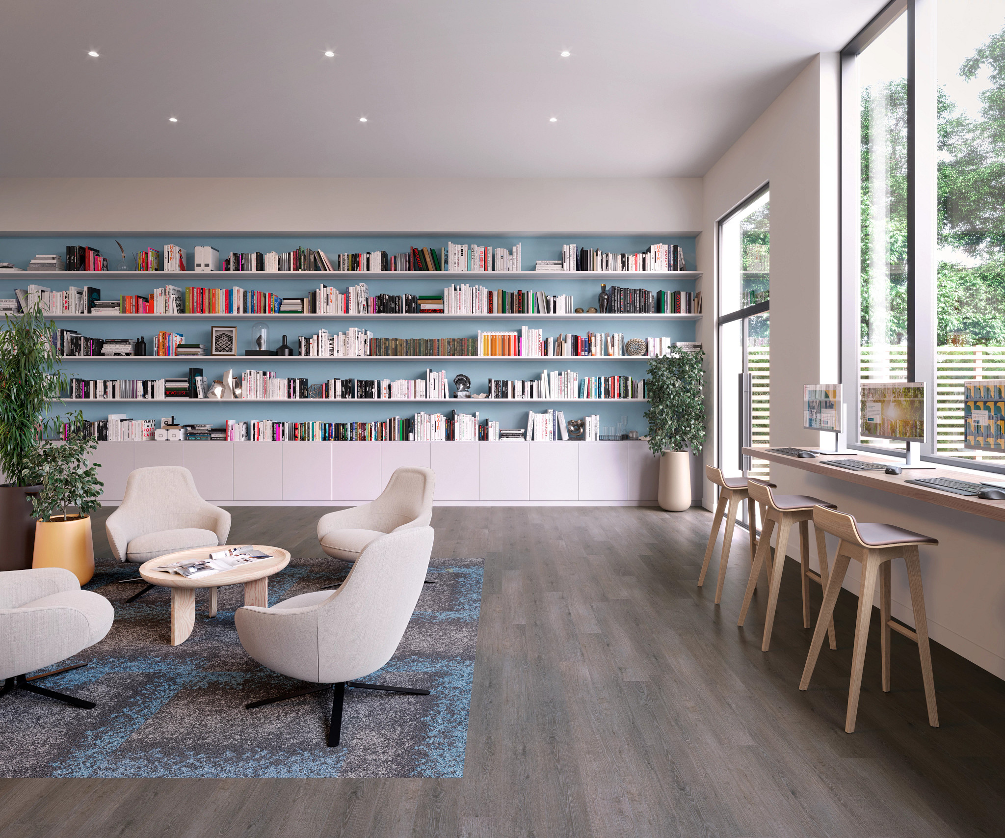 Origin 4338V Rigid Core Commercial Flooring | ShawContract