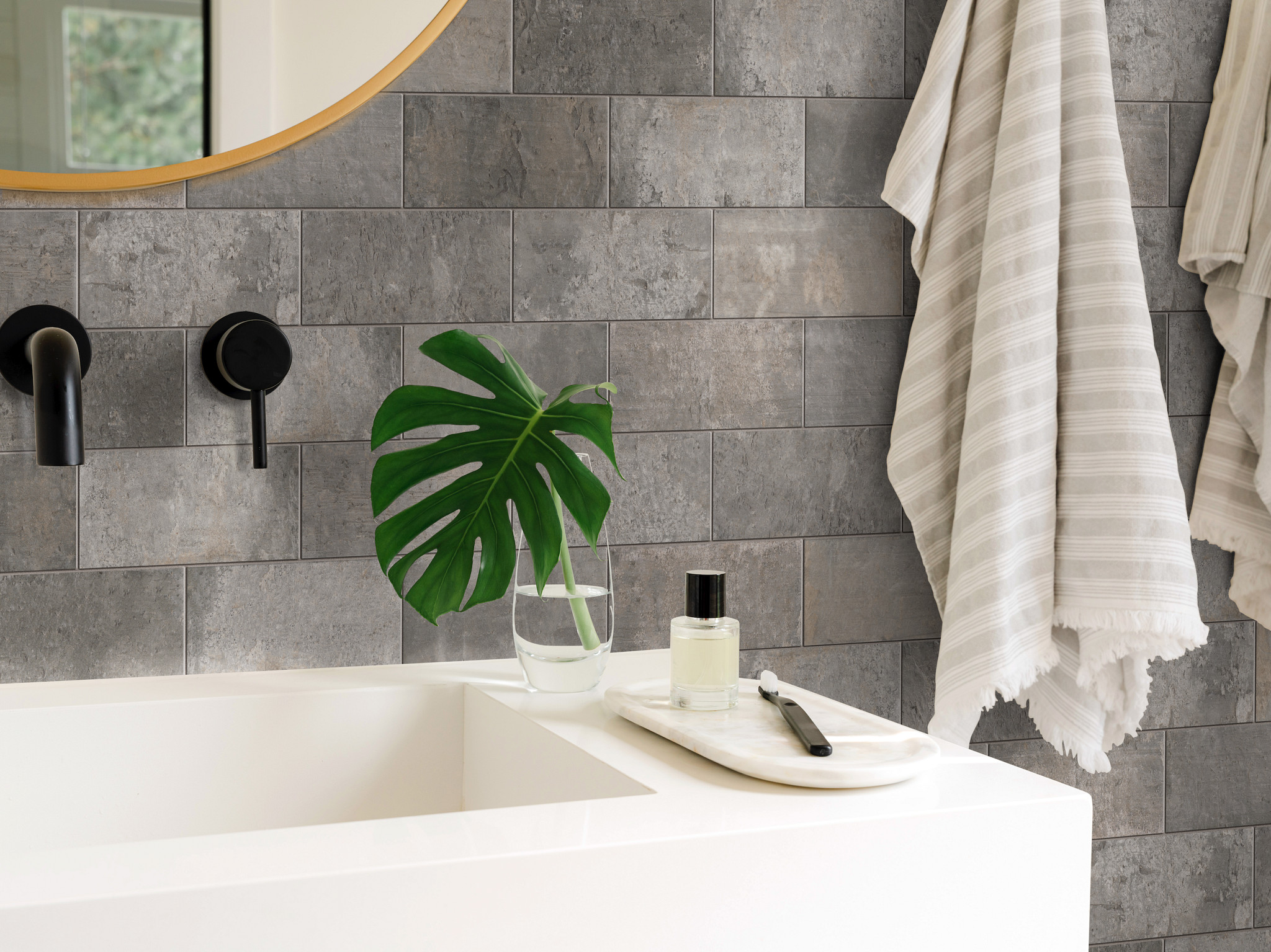 CITY LIGHTS 4X8 MATTE BRICK SUNSET STREET ROOM