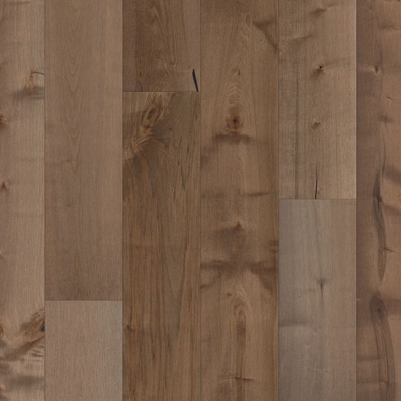Reflections Maple engineered hardwood flooring in Vista color, 7 inch wide, red maple material with water-resistant finish
