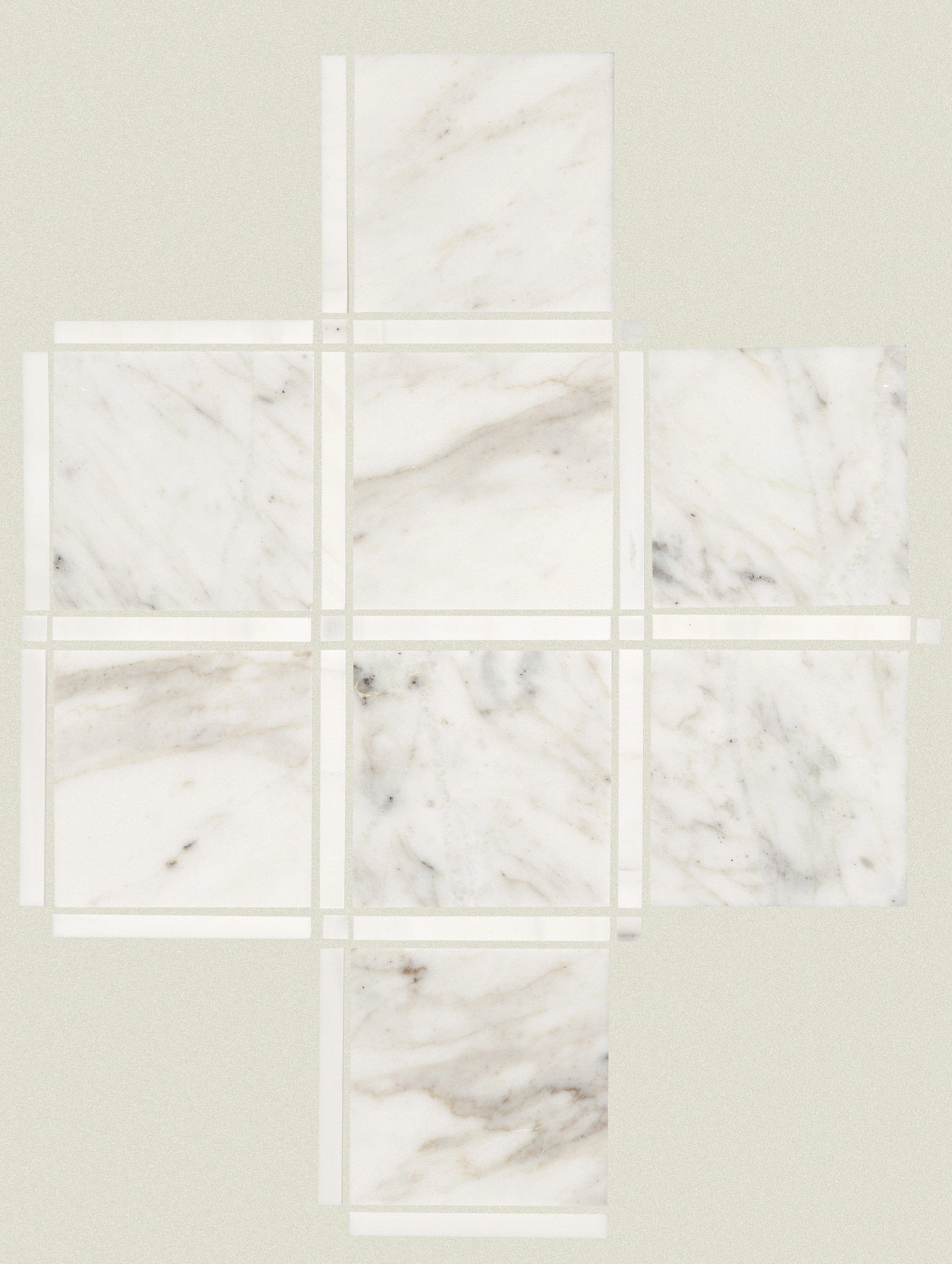 BOCA LATTICE MOSAIC CALACATTA MAIN