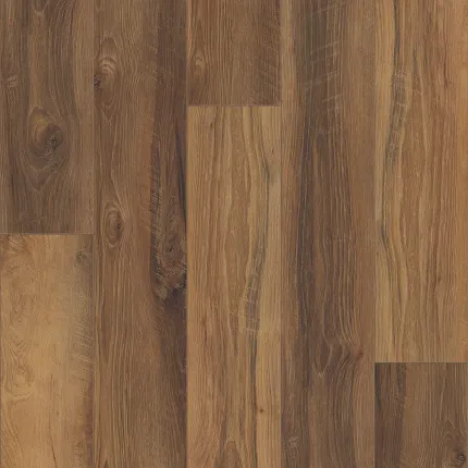 Durable wood look luxury vinyl plank flooring 48x7 inch Wood look vinyl flooring with rich brown tones