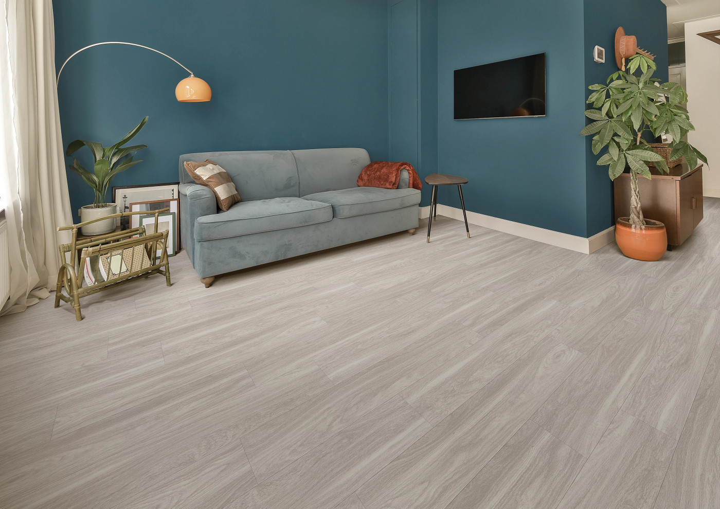 Shadow flooring, shown in a room