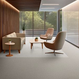 Loom Tile Flax - LVP flooring Loom Tile Flax Feature 1