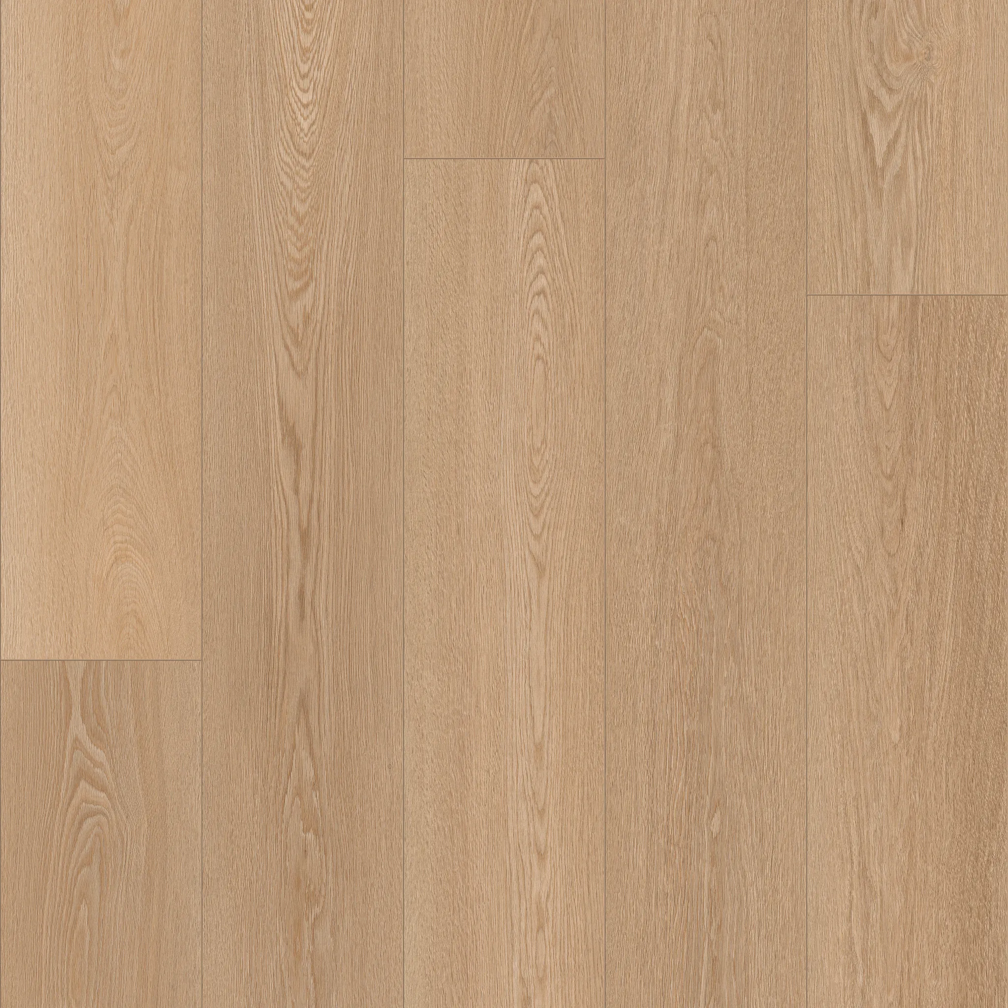 Light oak wood flooring swatch with natural grain pattern