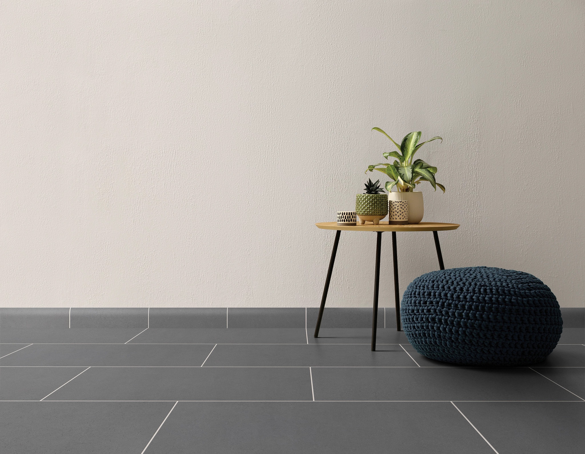 Cemented 2 X 2 Mosaic Matte Thunder Feature 2