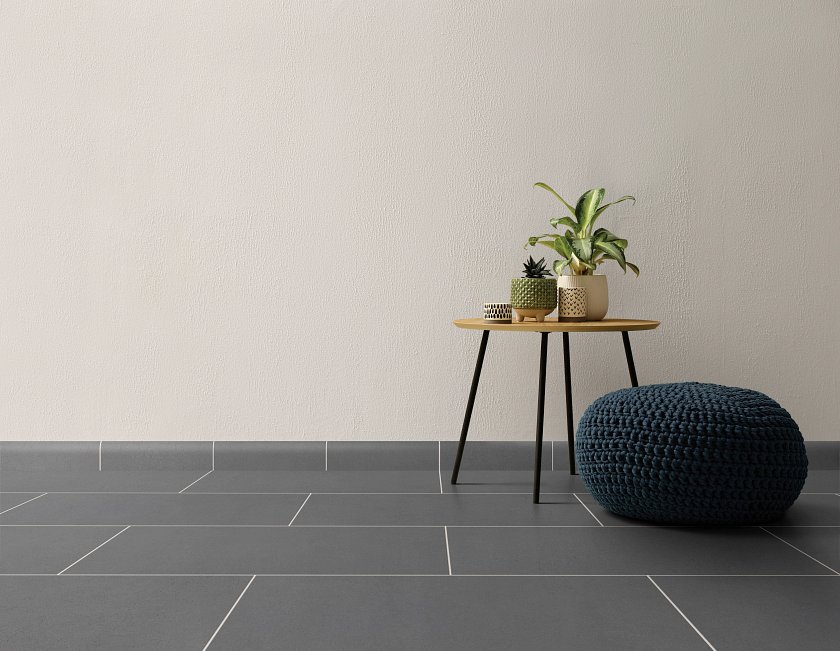 Cemented 2 X 2 Mosaic Matte Thunder - LVP flooring Cemented 2 X 2 Mosaic Matte Thunder Feature 2