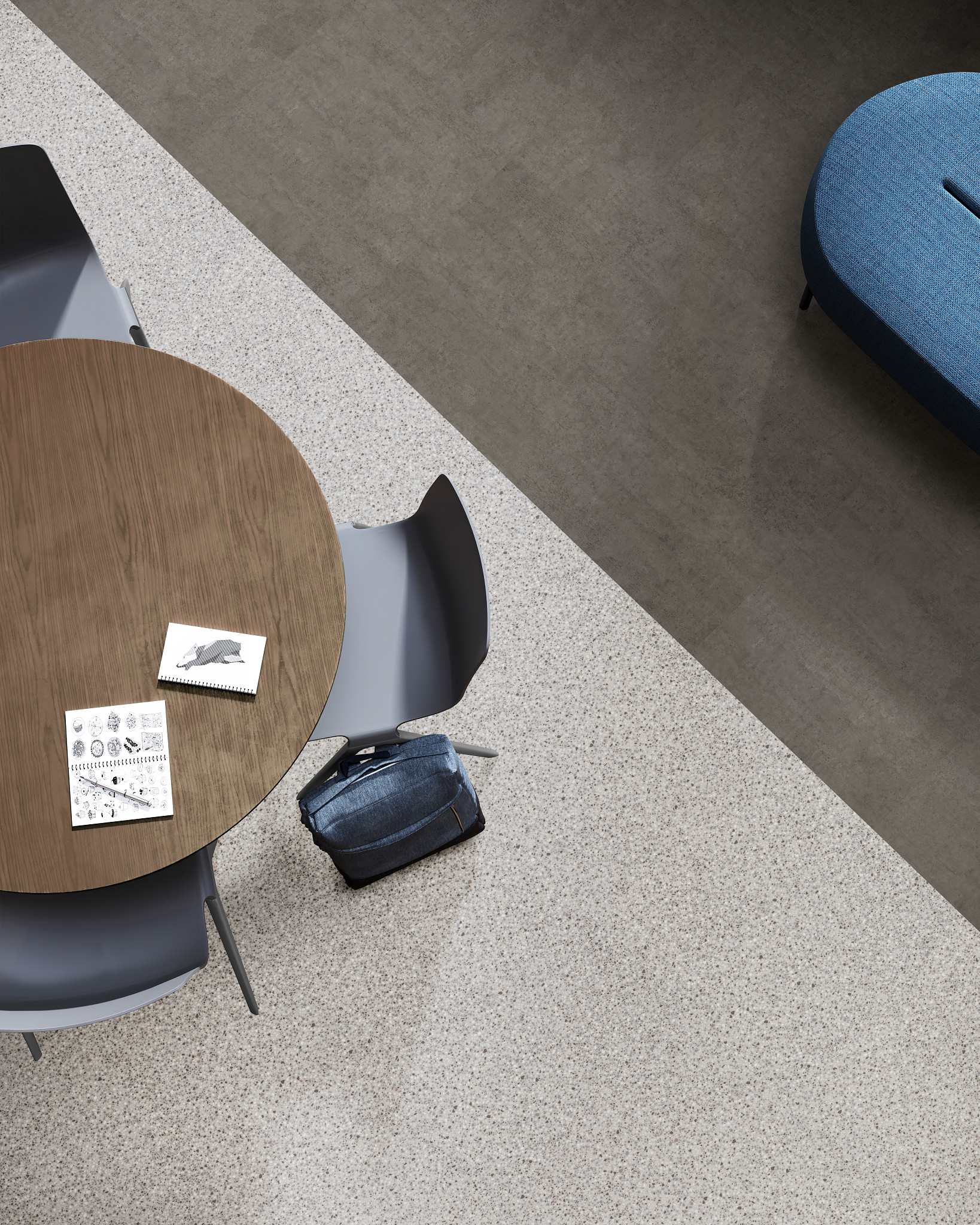 Cast 2.5 Mm 20 Mil 4097V Lvt Commercial Flooring | ShawContract