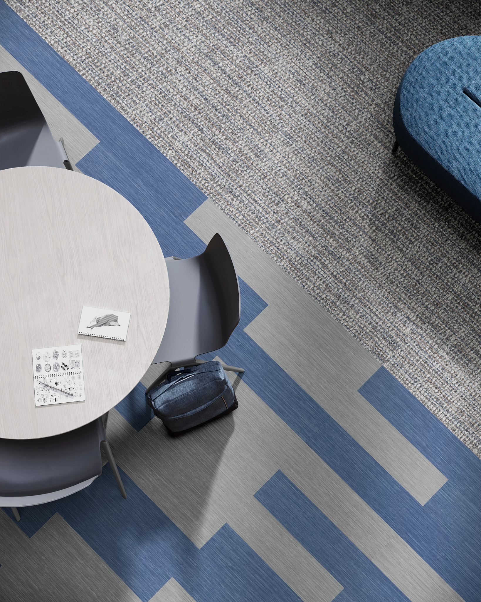 Colorlink 2.5 Mm 20 Mil 4608V Lvt Commercial Flooring | ShawContract