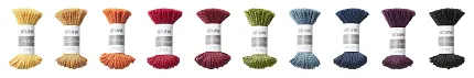 Vibrant Shaw carpet swatches for versatile design options Shaw carpet samples in yellow, orange, red, green, blue, purple, and black
