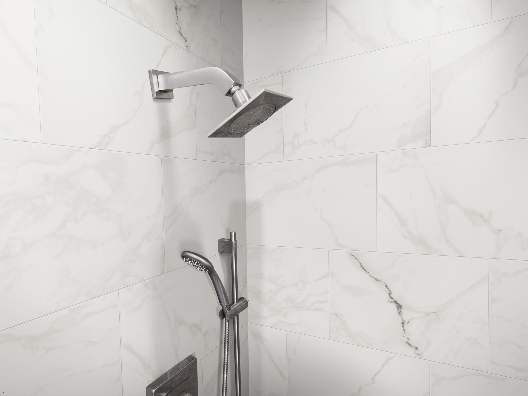 PRIME AURA 12X24 MATTE STATUARIO BRINA ROOM