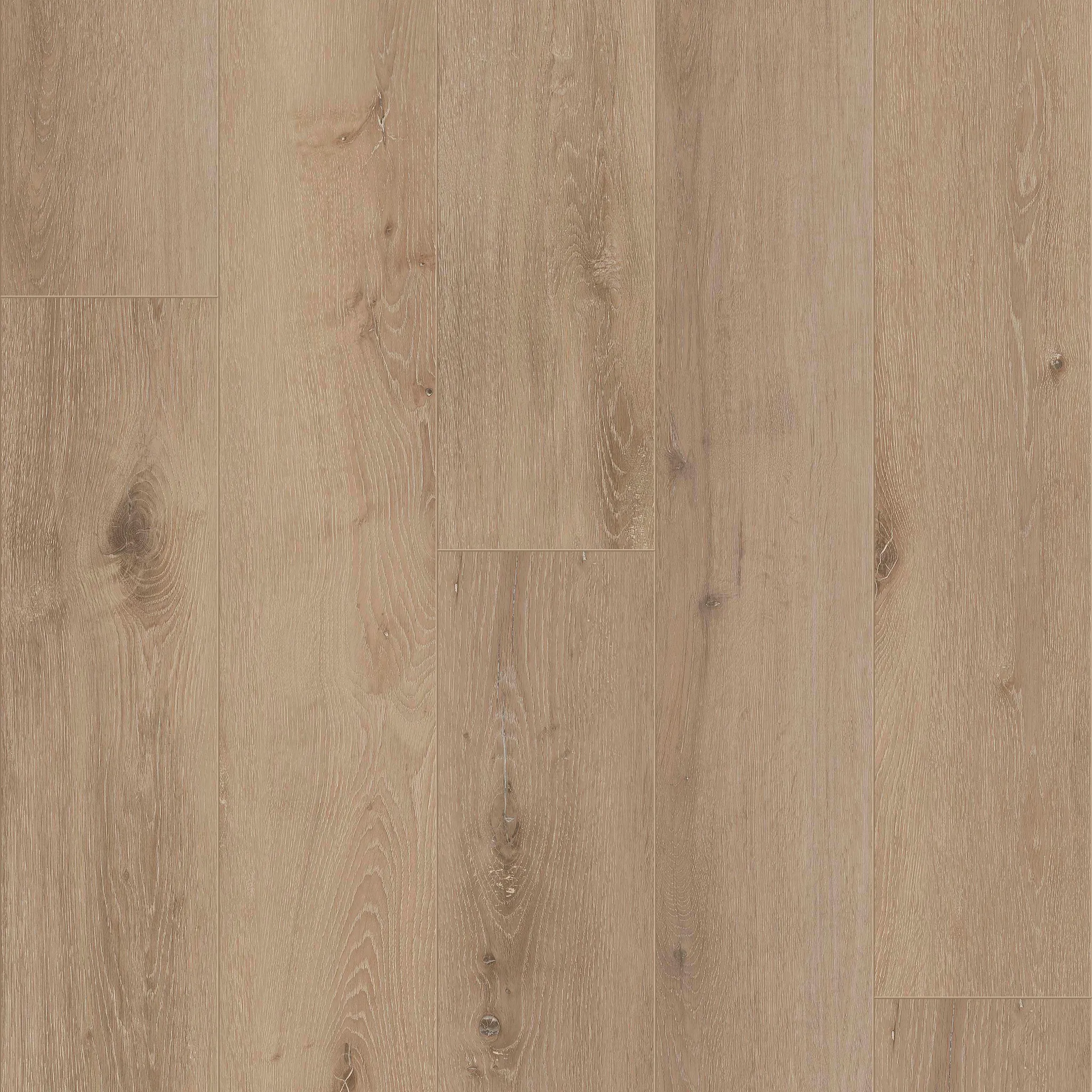 Light oak wood look luxury vinyl plank flooring with Sound Core technology