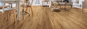 Wood Look Luxury Vinyl Plank Flooring in Contemporary Living and Dining Room Modern living and dining room with wood look luxury vinyl plank flooring