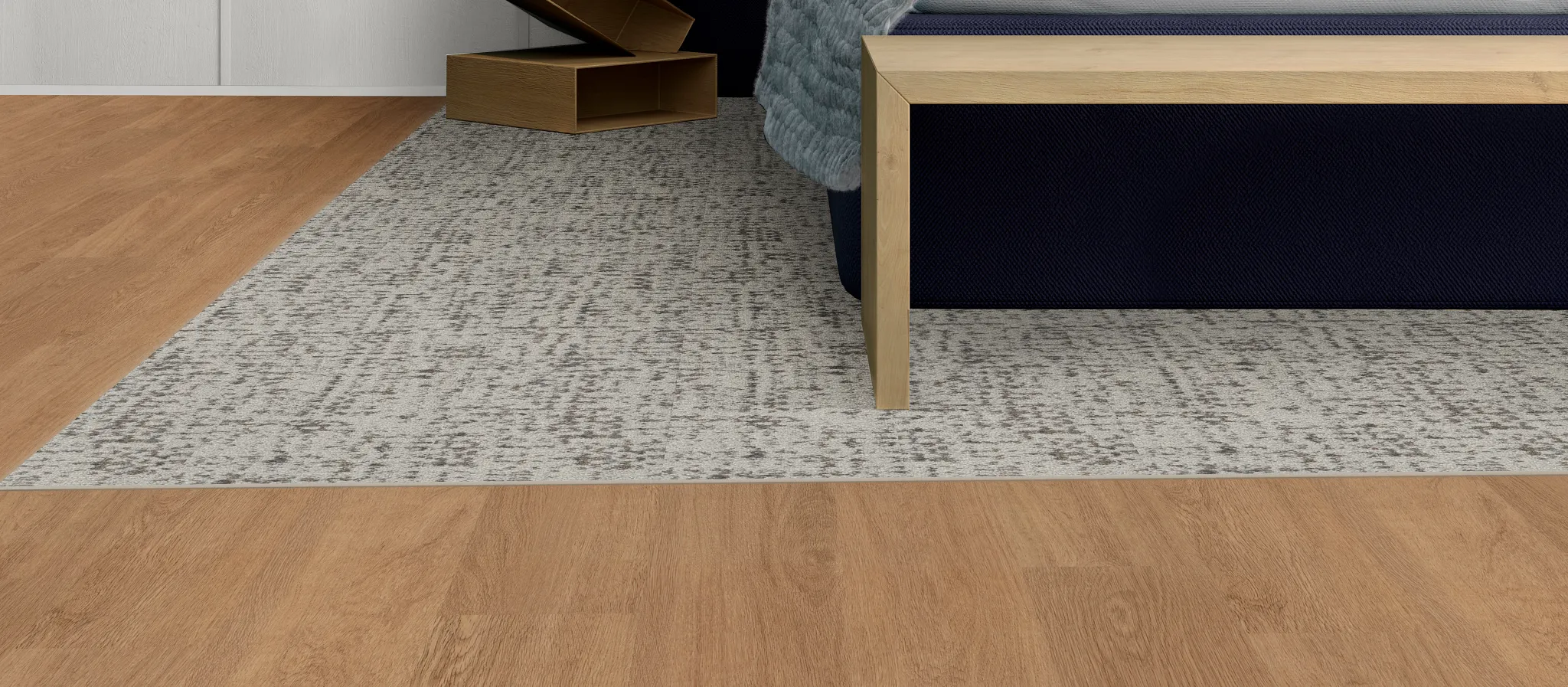 Terrain II in Prime and Cozy Tile in Linen