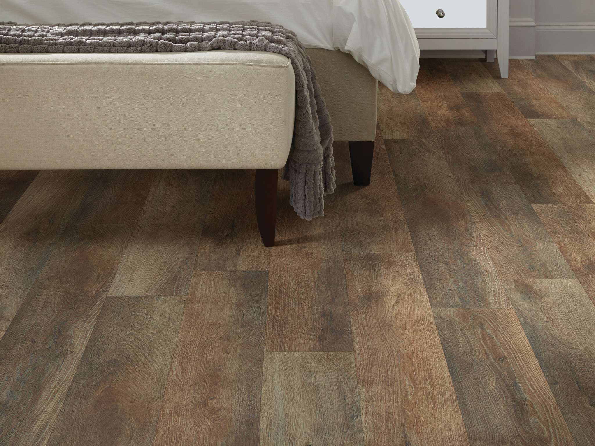 Anvil Plus 20 MIL LVP Floorte by Shaw Floors 7x48 in. - Grey Chestnut