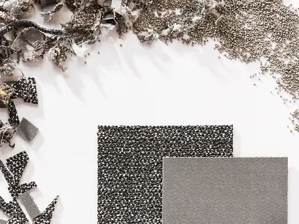 Versatile carpet tile options for modern interiors Assorted commercial carpet tile swatches in gray and black