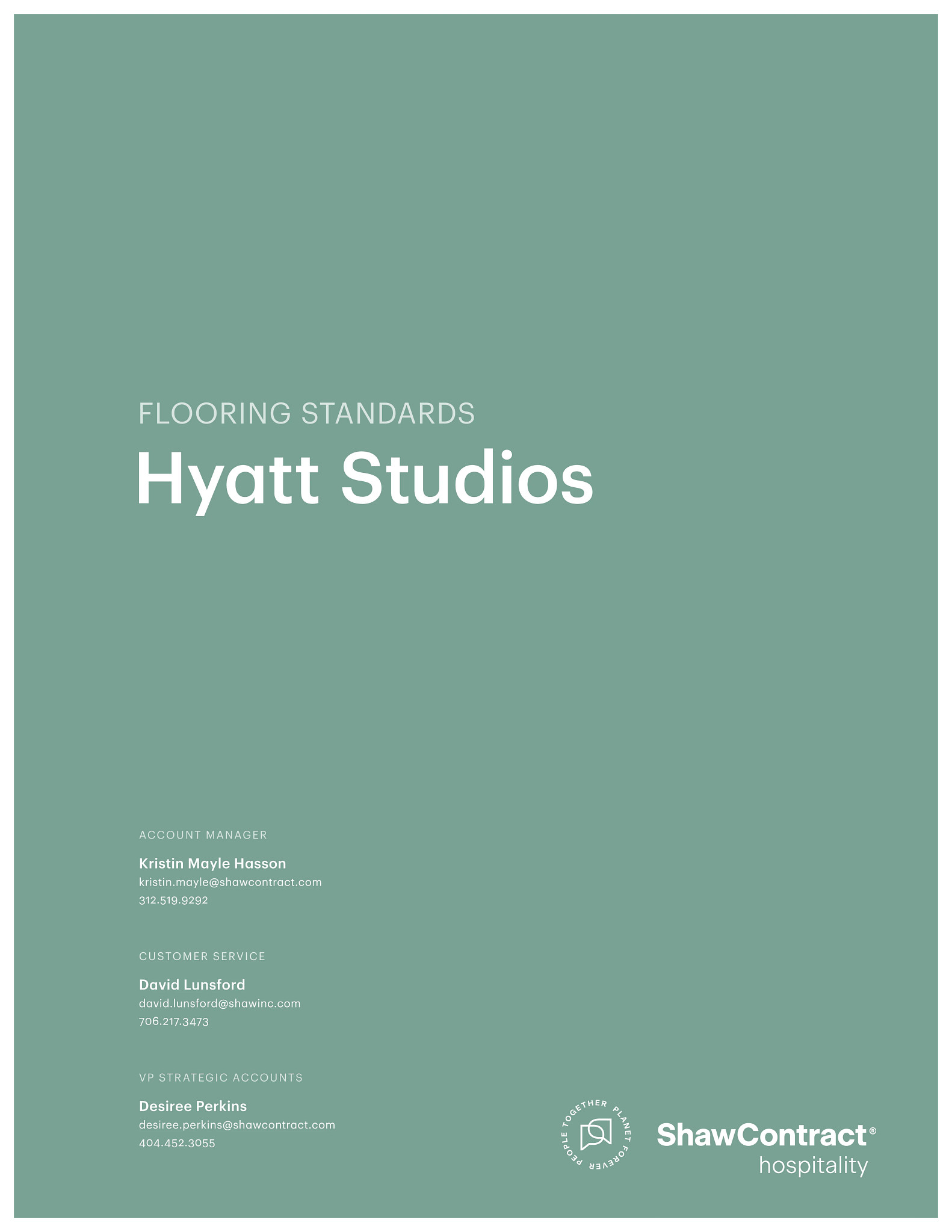 Hyatt Studios Brand Standards Brochure