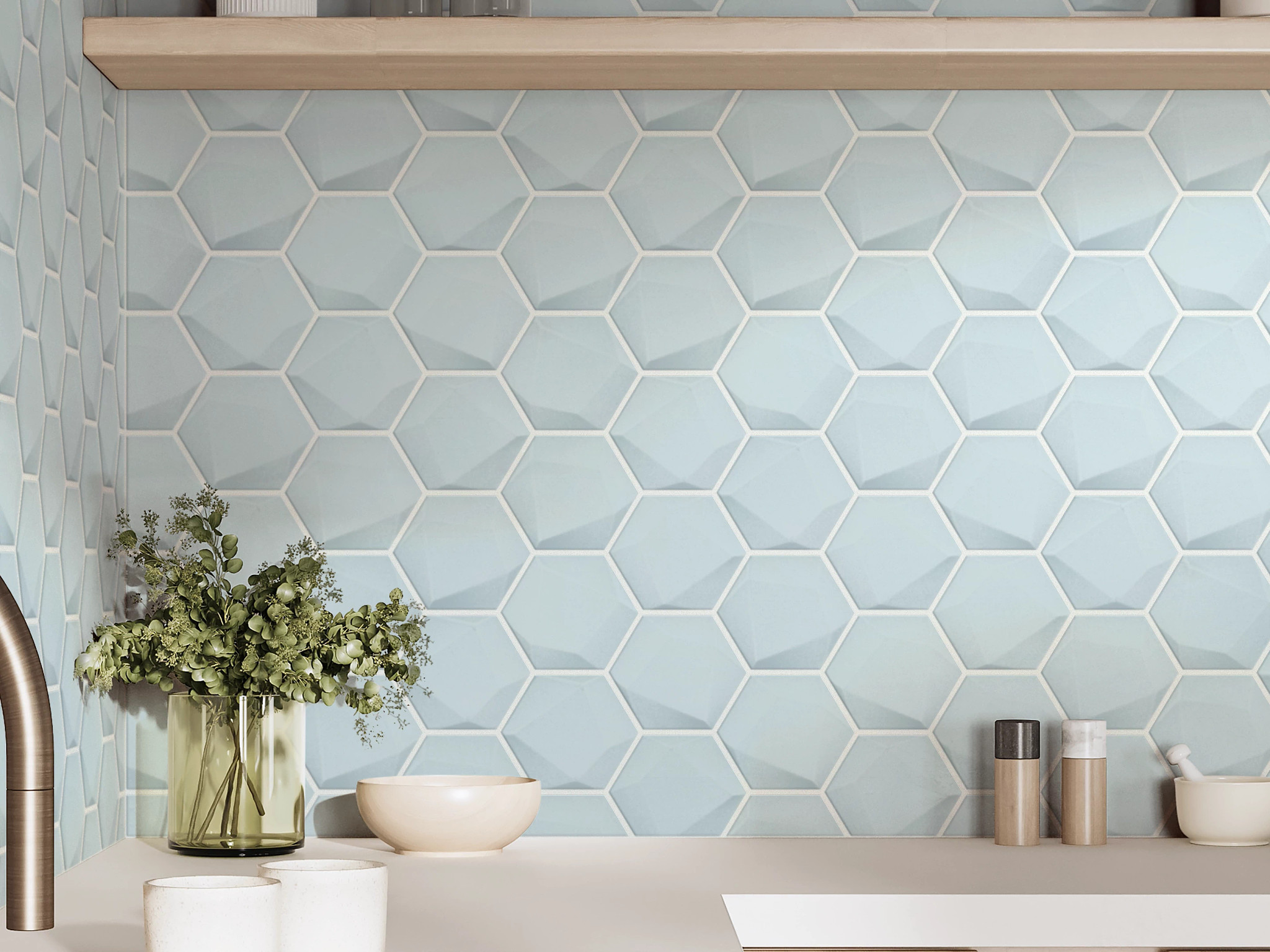 TETRA 3D HEX ICE ROOM