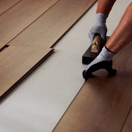 Coretec Mineral Core Residential Wood Look LVP Flooring Installation Installation of wood look luxury vinyl plank flooring with Coretec Mineral Core, featuring multiple lengths of 33.46", 53.14", and 86.61" and a width of 9.06"