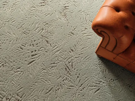 Anderson Tuftex Beige Textured Carpet - 12 ft Width Beige carpet with textured leaf pattern, 12 ft width