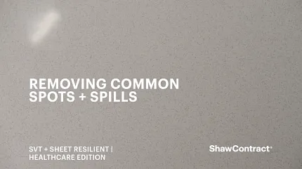 Durable healthcare flooring solution by ShawContract SVT sheet resilient flooring for healthcare facilities