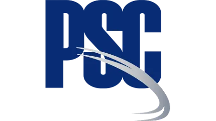 Blue and white Paragon Sports Logo with a grey streak and transparent background Paragon Sports Construction Logo