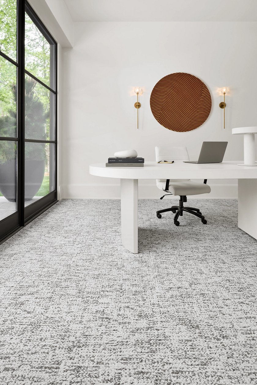 Knit Tile Tweed - LVP flooring Knit Tile Tweed Feature 2