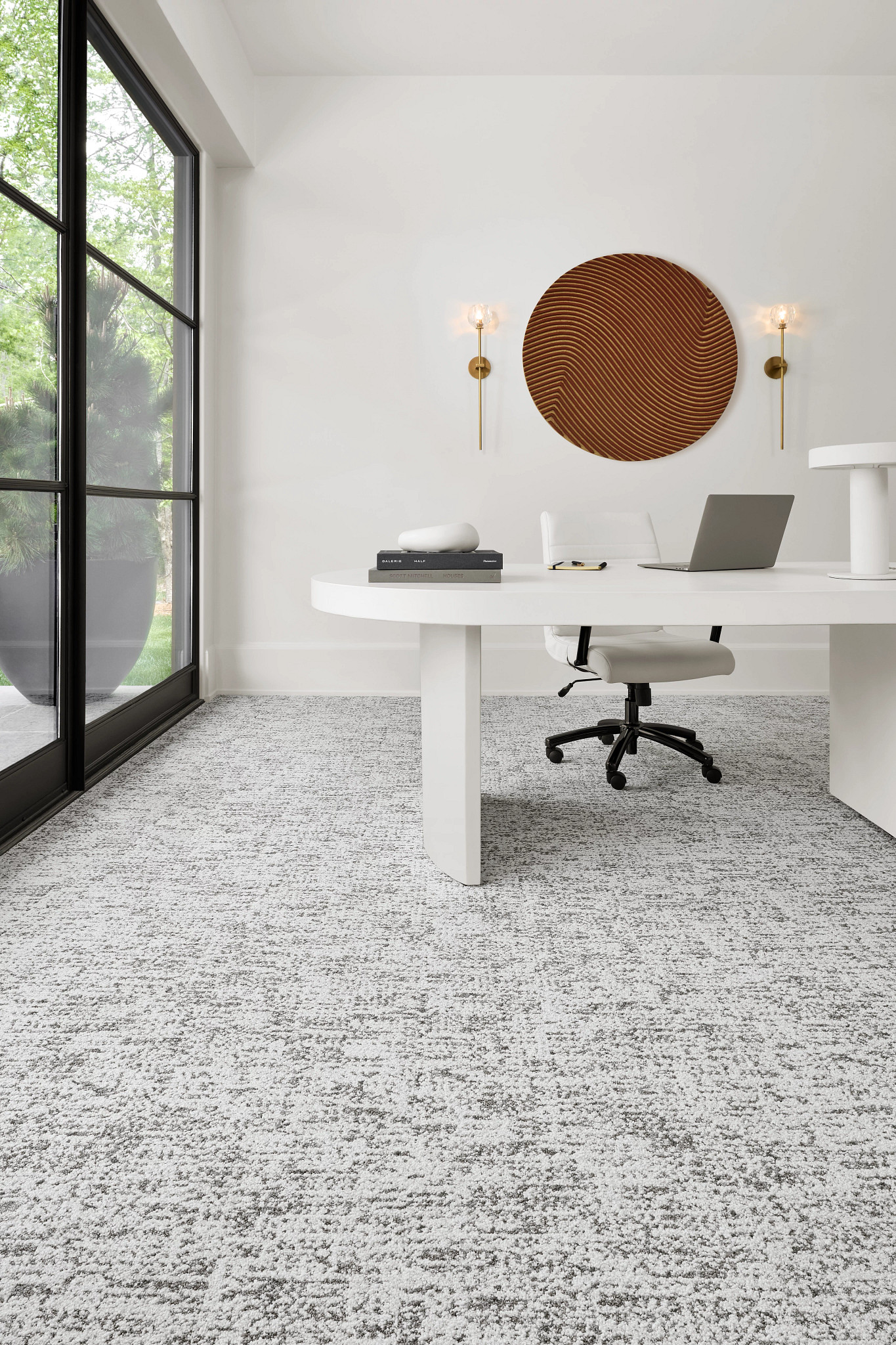 タグ付き✨センソユニコ　エリーシャ　アート　カットソー　パワーネット　イタリア製 Knit Tile 5T650 Carpet Tile Commercial Flooring | ShawContract