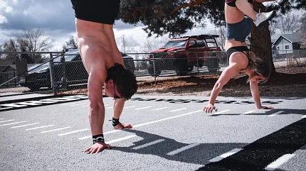 Durable flooring for outdoor fitness activities Outdoor exercise on textured flooring