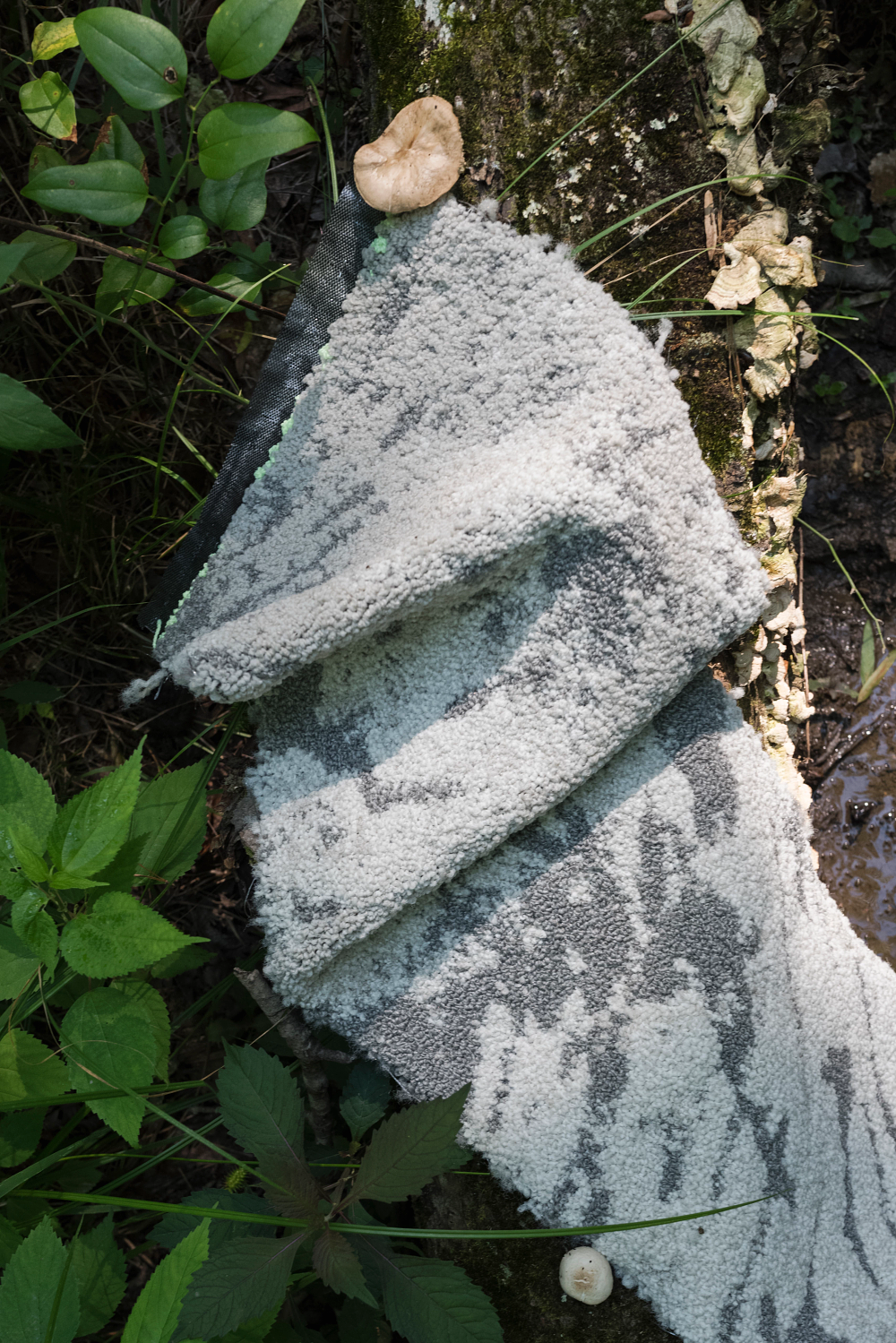 【専用】forest tile◆布製ハーフウォレット Patcraft | wonderment I0679