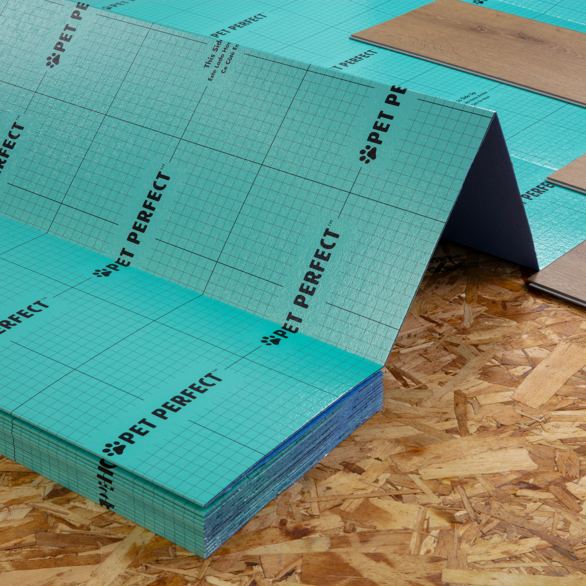 Pet Perfect Underlayment: Easy Install, Thermal & Sound Insulation, Moisture Barrier, Pet-Friendly