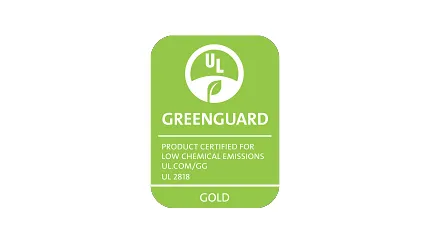 GreenGuard Gold Certified Flooring for Low Emissions GreenGuard Gold certification label for low chemical emissions