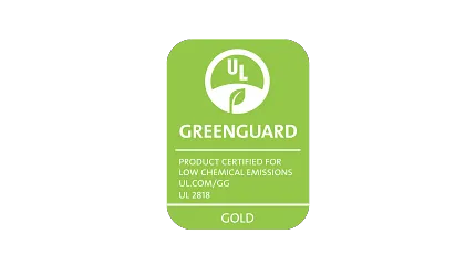 GreenGuard Gold Certified Flooring for Low Emissions GreenGuard Gold certification label for low chemical emissions