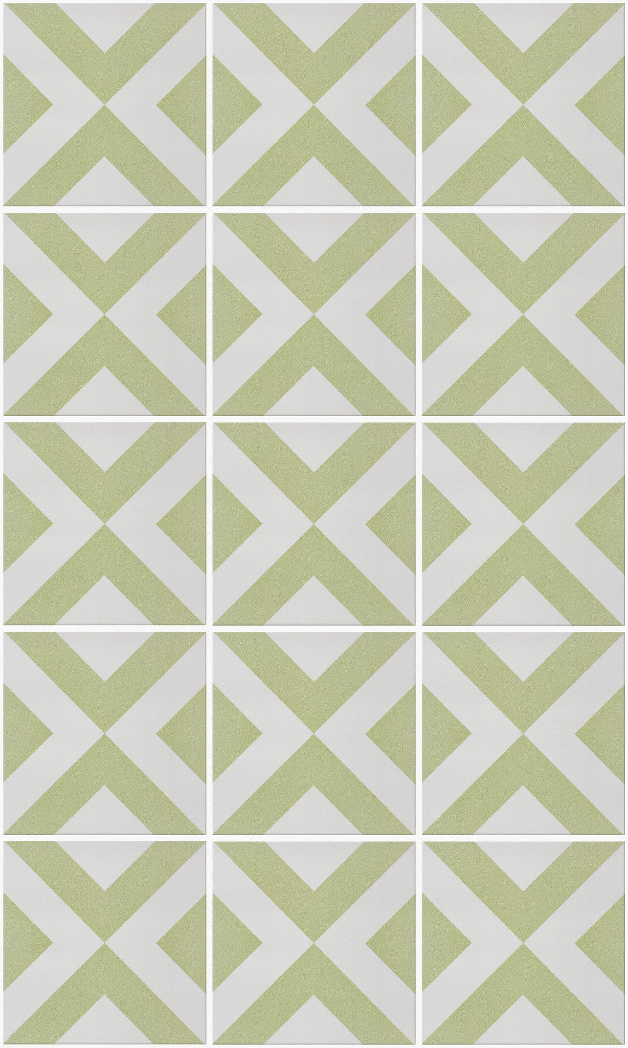 ミントまるページ Inverse Aspect Cube Mosaic - in color Classic Mint | Shaw Floors