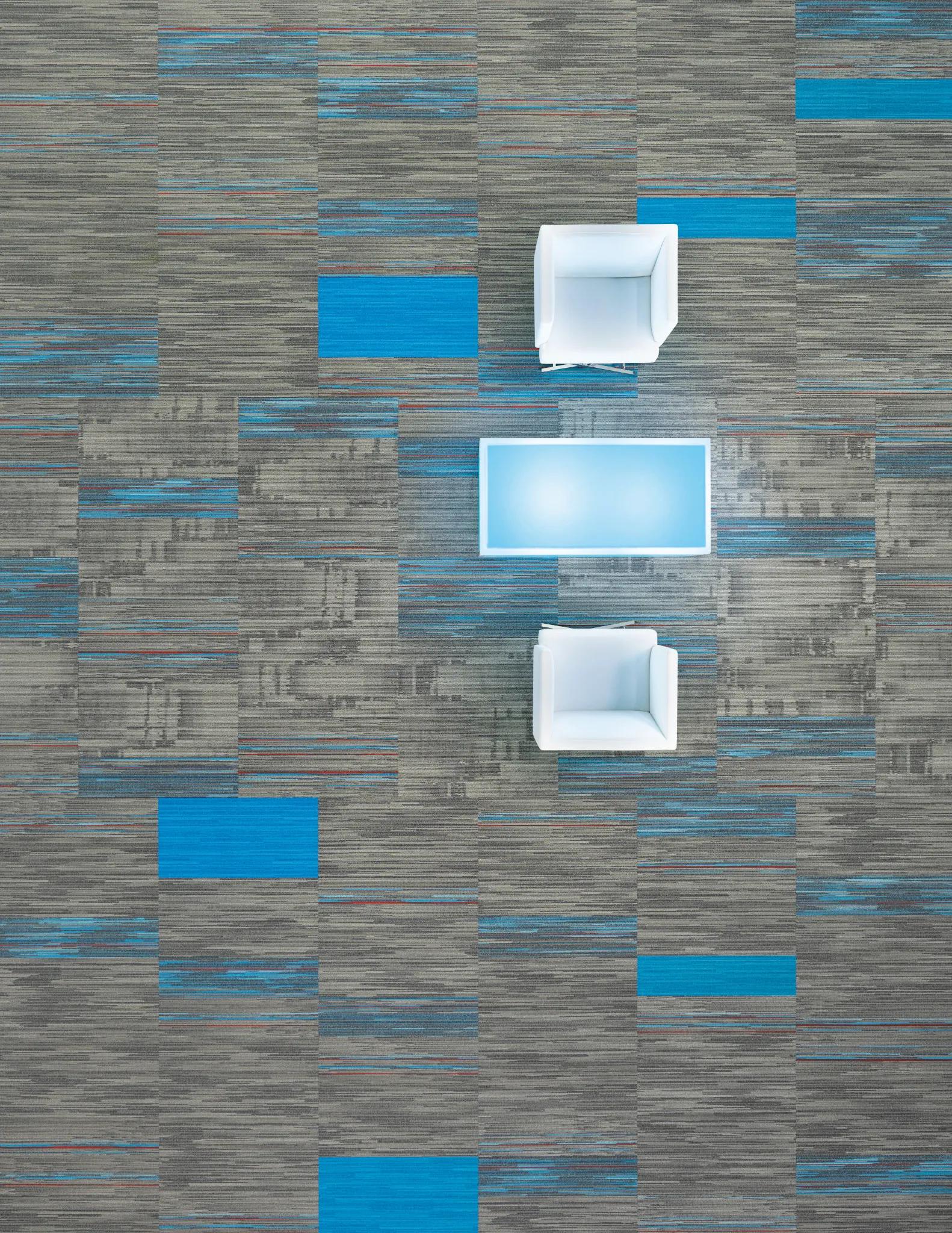 Analog in Image, Glitch in Image, Manipulate in Image, Distort in Image, and Color Form in Hyper Blue